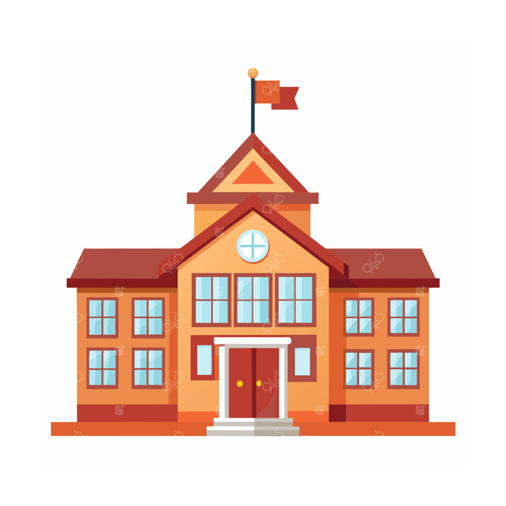 تصویرسازی وکتور آیکون لوازم آموزشی