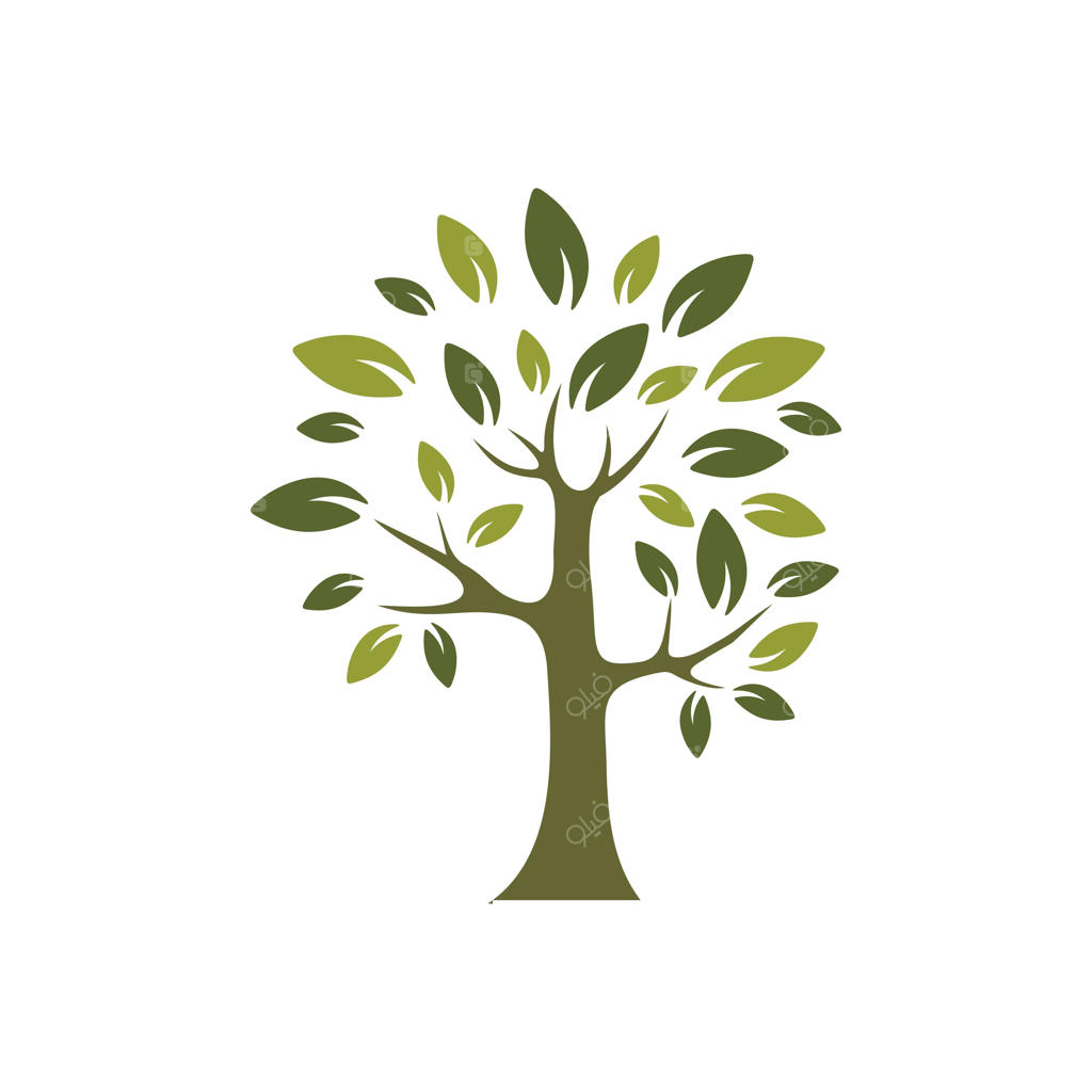 قالب طراحی لوگوی درخت خلاقانه و منحصربه‌فرد
