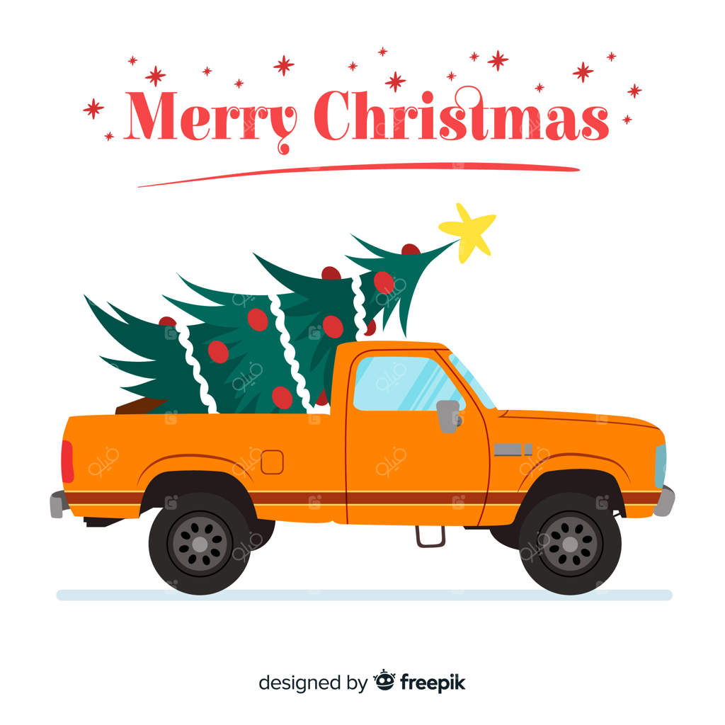 وانت با درخت کریسمس