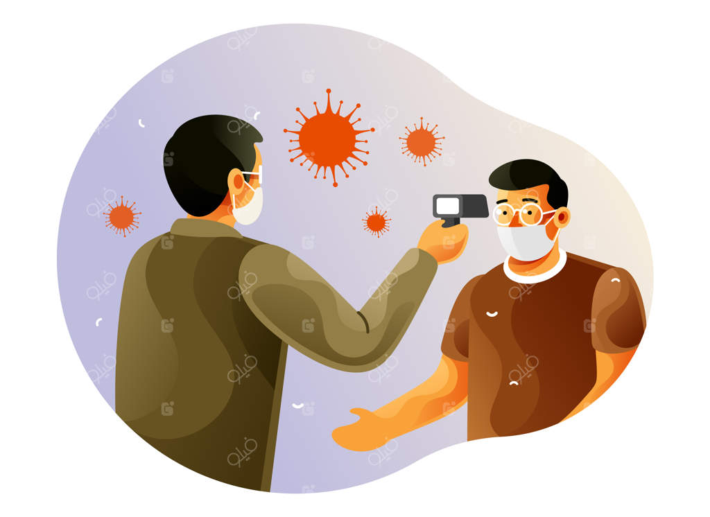 بررسی دمای بدن برای مقابله با ویروس کرونا