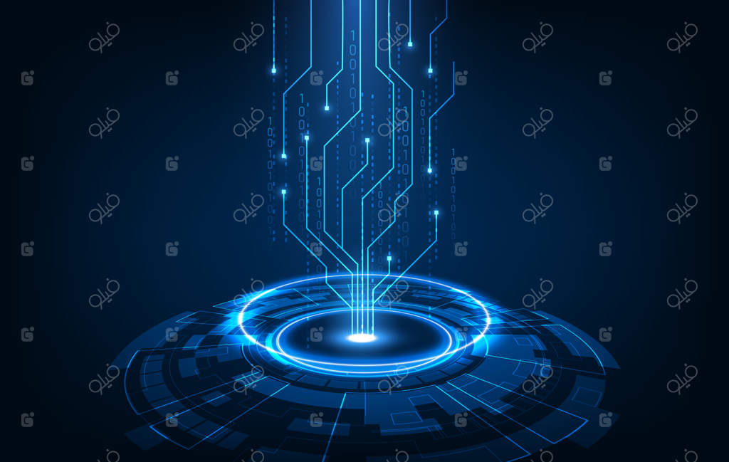 مفهوم نوآوری فناوری شهر سایبری مدرن