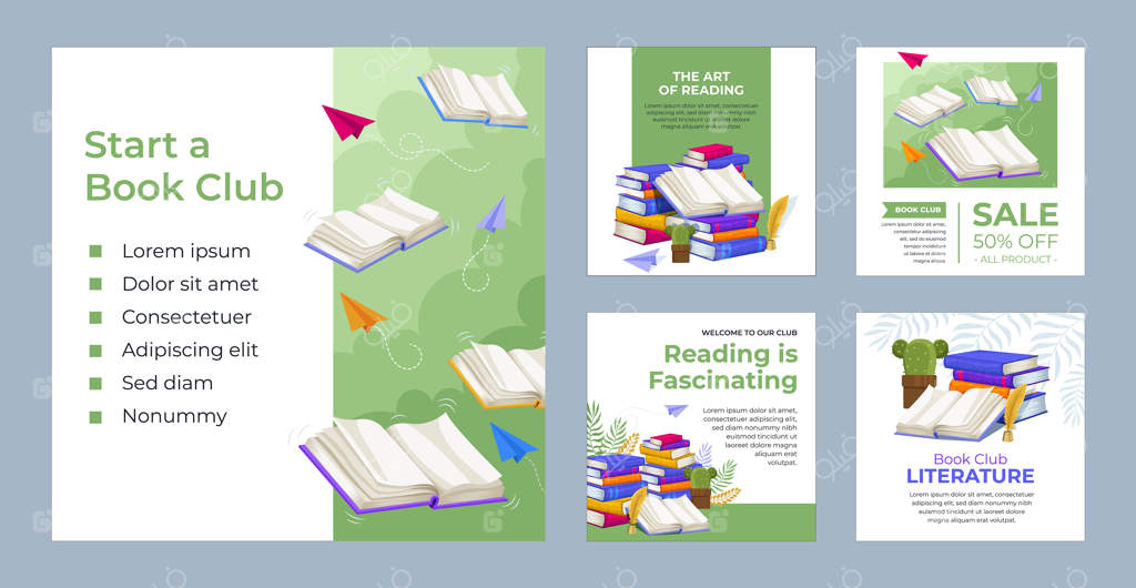 پست‌های ادبی اینستاگرام با طرح دست‌نویس