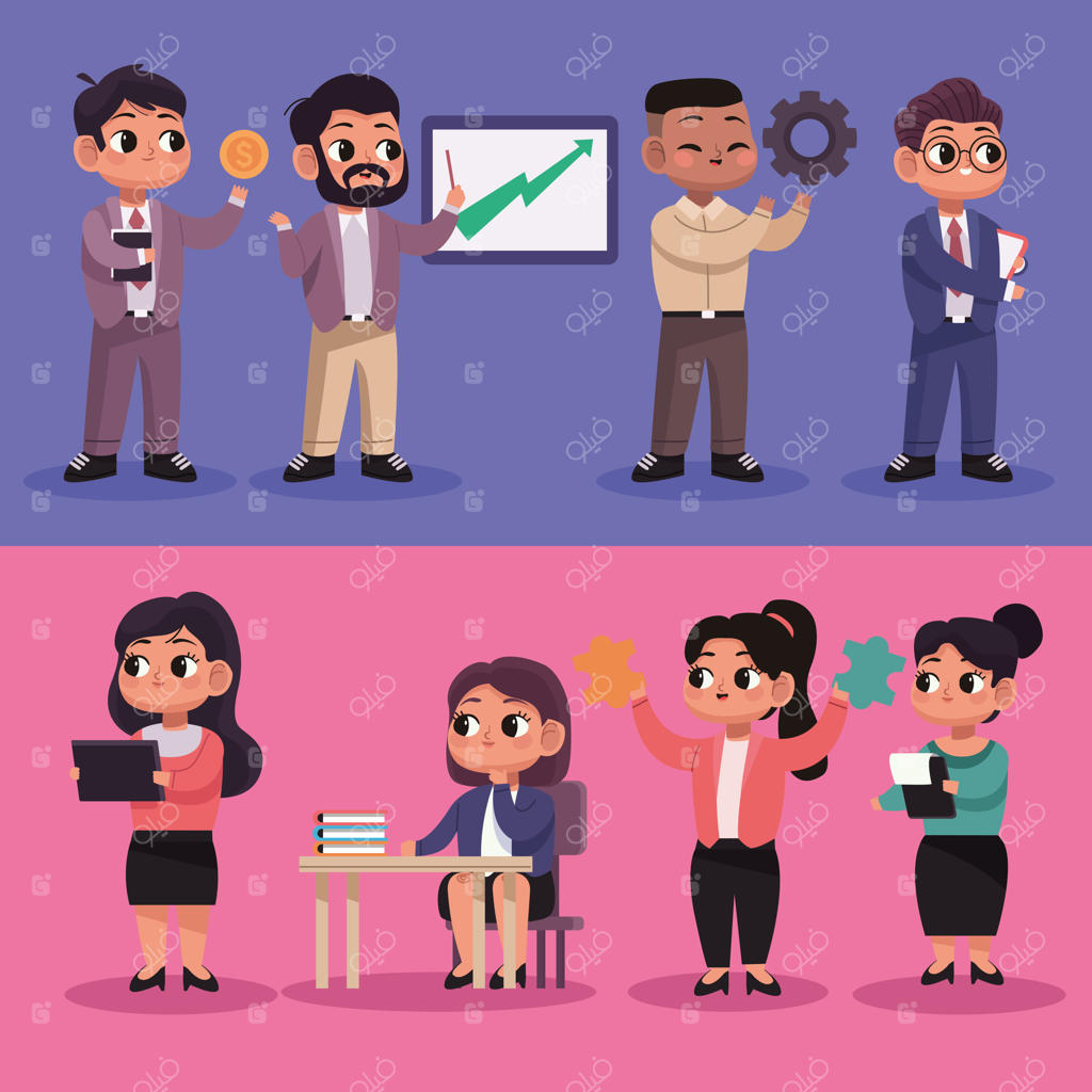 هشت کارمند بازرگانی