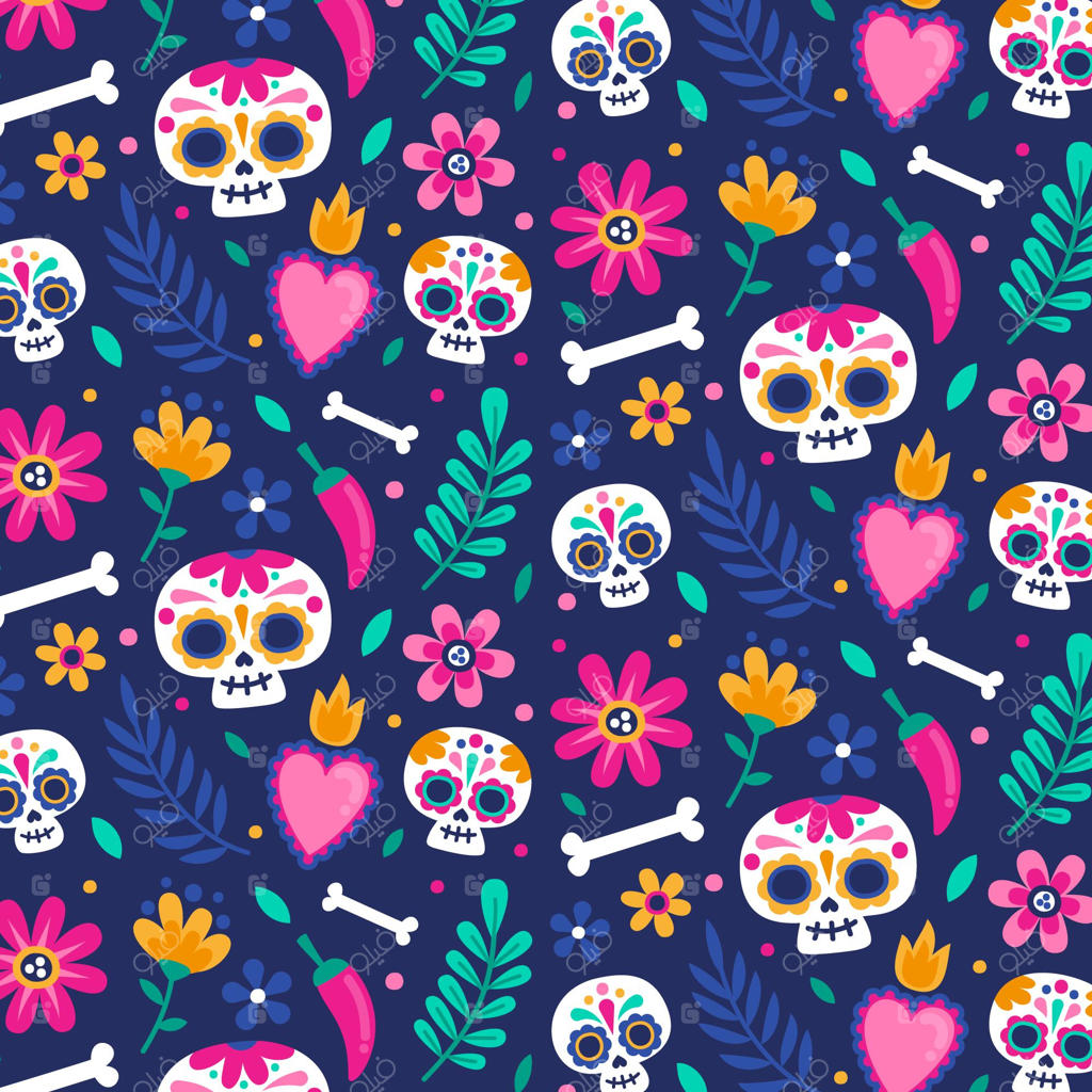 طرح دست‌کشیده روز مردگان