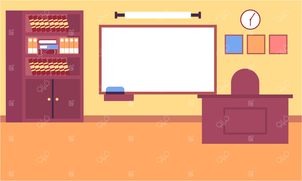 طراحی داخلی کلاس درس، کلاس خالی مدرسه. زمینه آموزش و پرورش