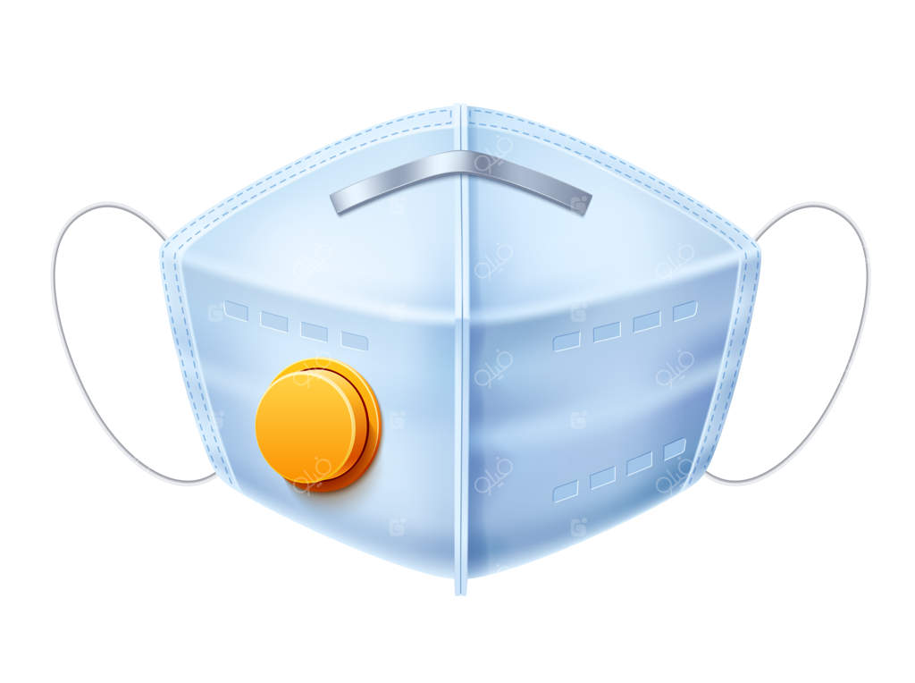 تصویرسازی ماسک صورت واقع‌گرایانه