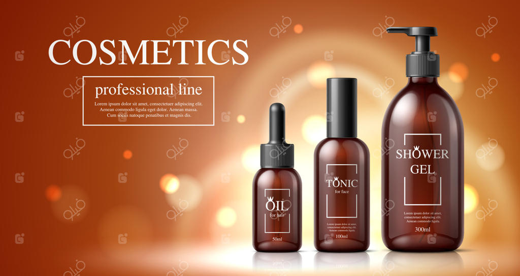 قالب‌های بسته‌بندی محصولات آرایشی: ژل، روغن مو