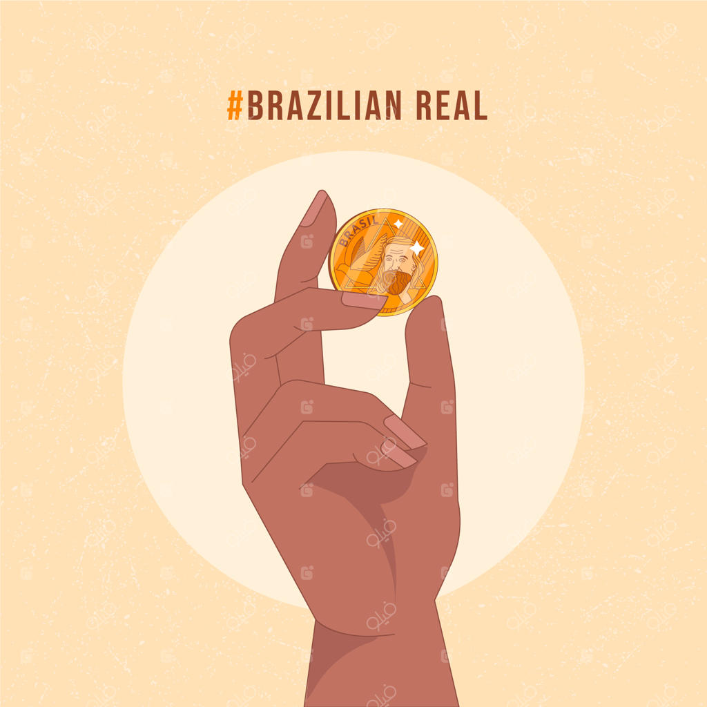 تصویر دستی از رئال برزیل