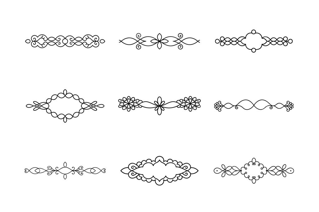 وکتور قاب ویکتوریایی پیچیده برای تم‌های جذاب و زیبا
