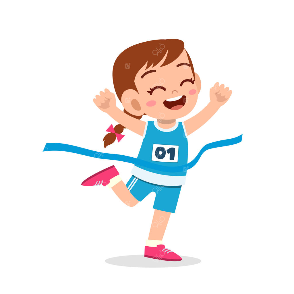 دختر کوچولوی ناز در مسابقه ماراتن دوید و برنده شد