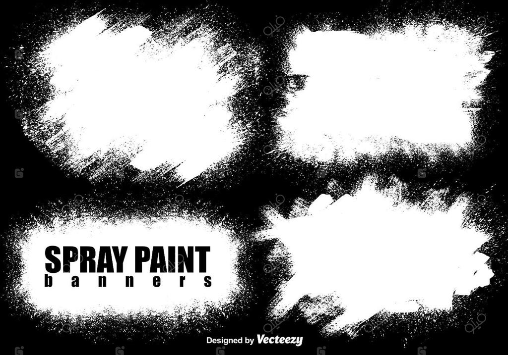 وکتور پرچم‌های سفید به سبک گرانج