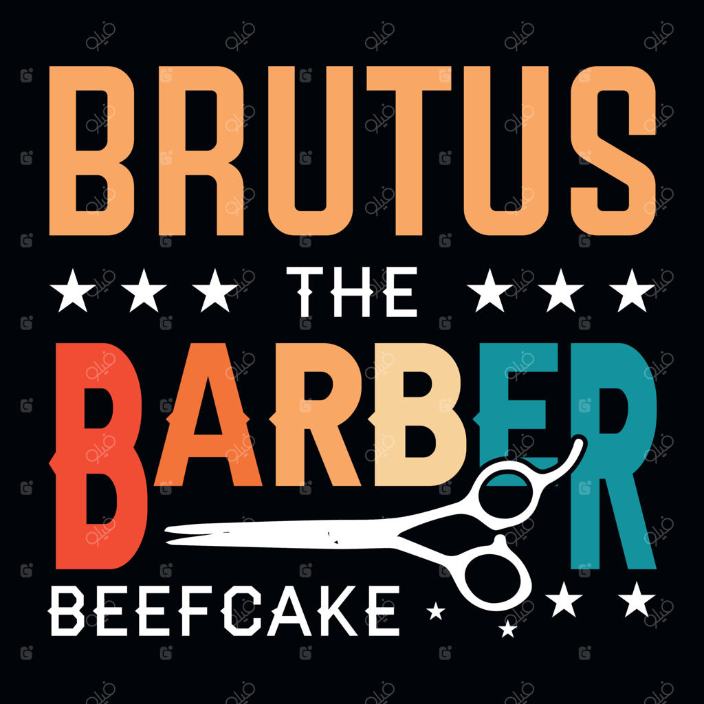 طراحی تیشرت با تایپوگرافی آرایشگری