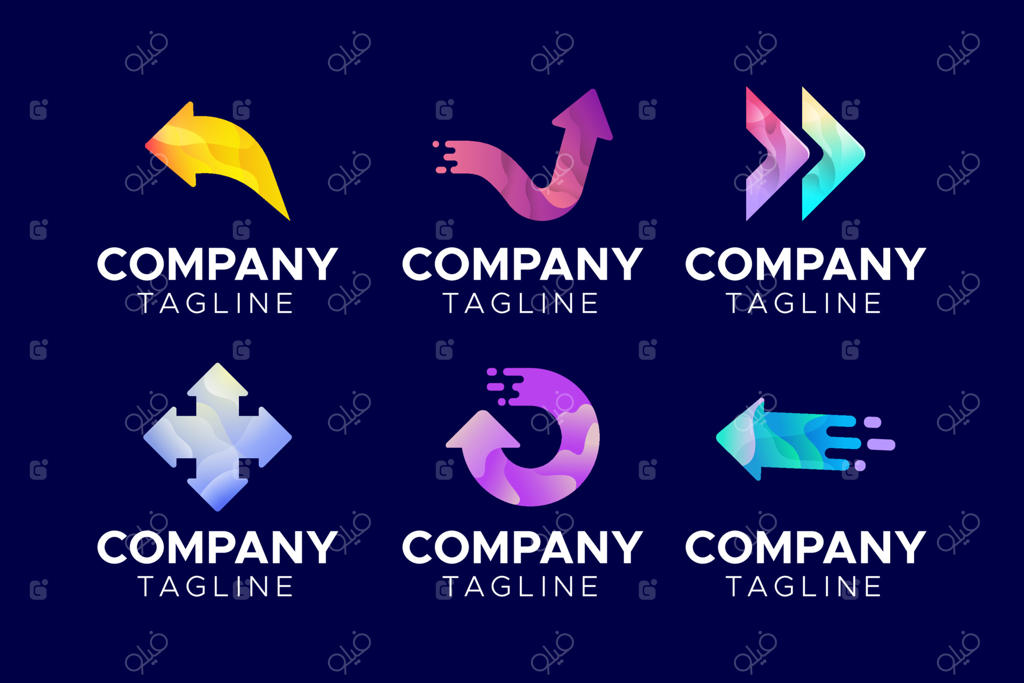 مجموعه لوگوهای فلش