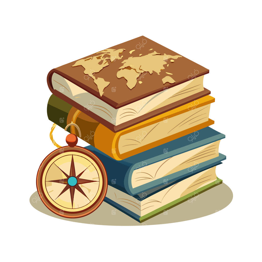 تصویرسازی کتاب‌ها به سبک طراحی تخت