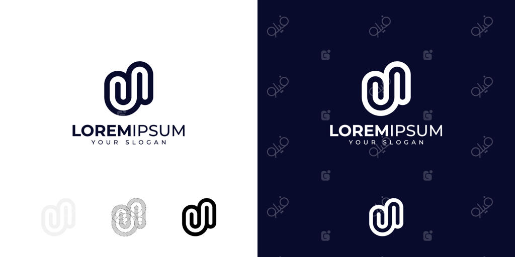 ایده‌هایی برای طراحی لوگوی حرف U