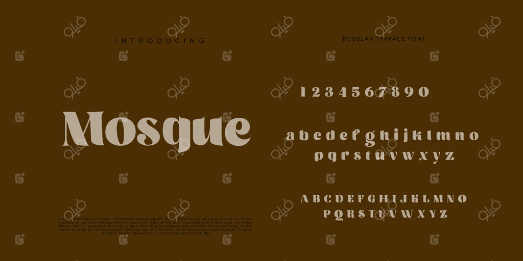 فونت حروف الفبا و اعداد شیک: طراحی تایپوگرافی کلاسیک و مینیمال در دنیای مد