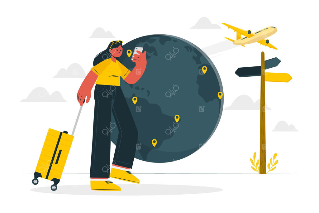 تصویرسازی مفهوم مقصد