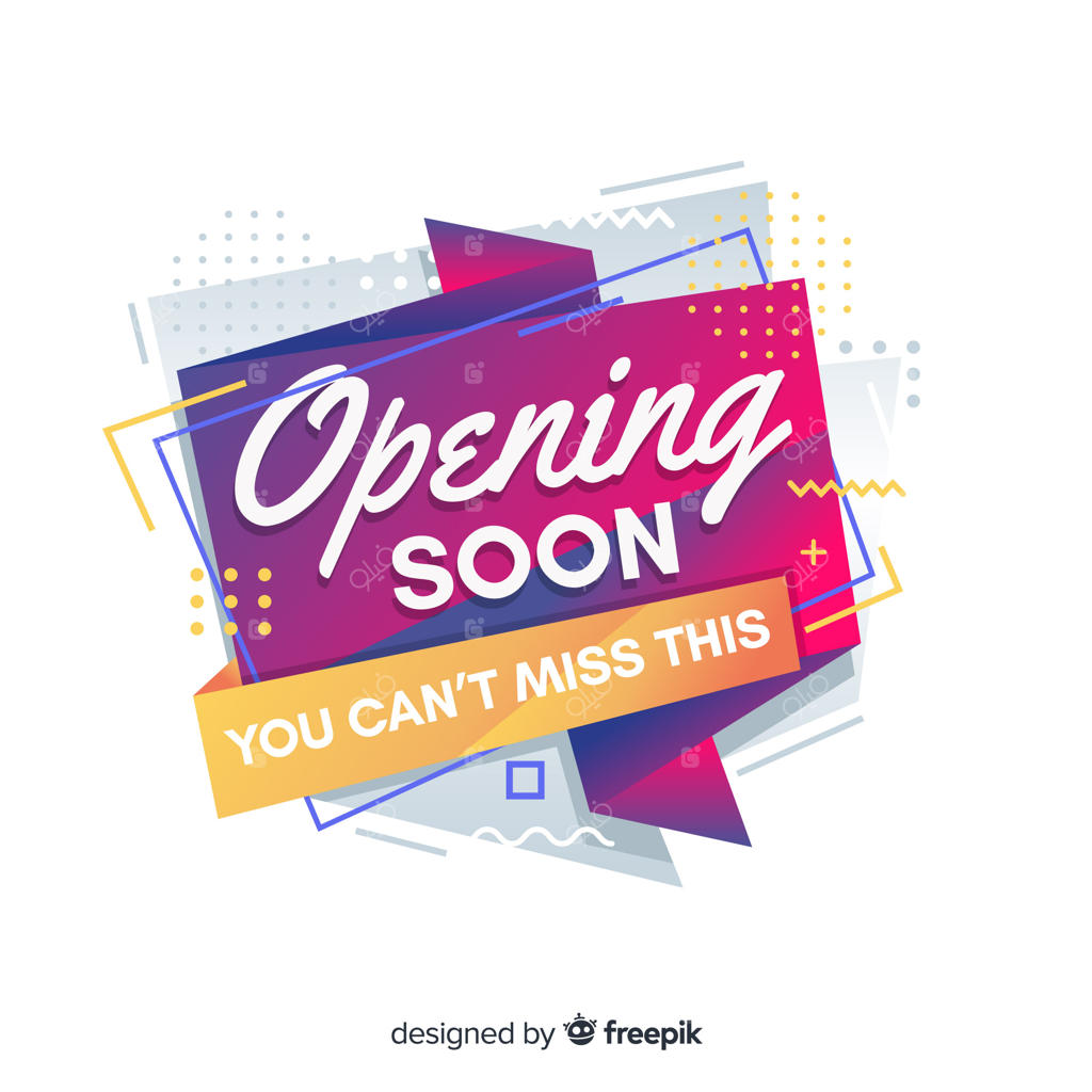 به زودی افتتاح می‌شود: طراحی پس‌زمینه تخت