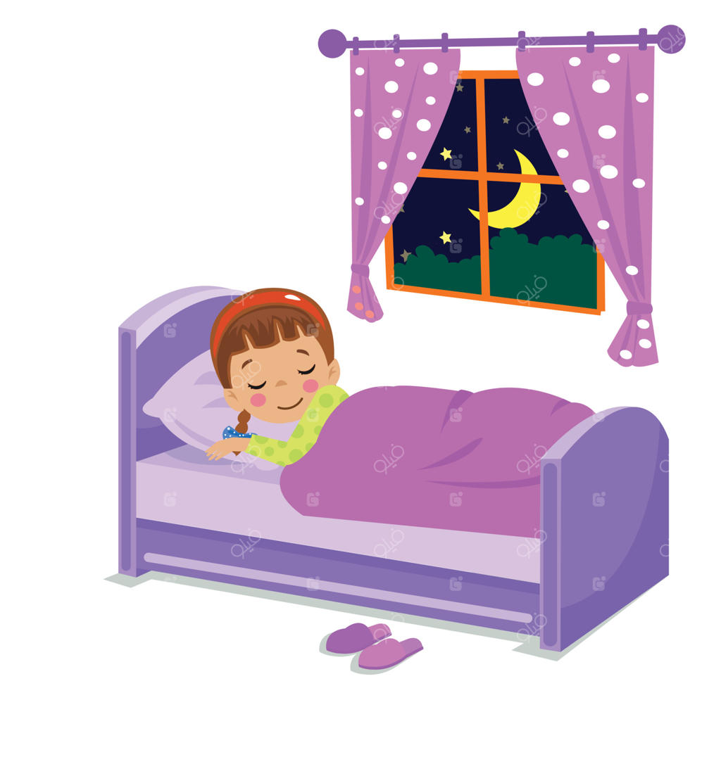 پسر بامزه در خواب شبانه