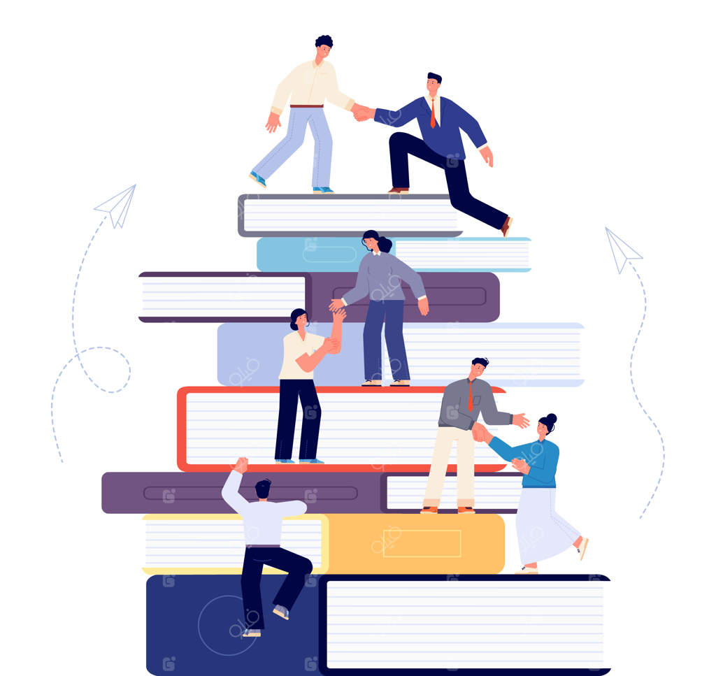 صعود بر فراز کتاب‌ها: یادگیری، اهداف مطالعه و انگیزه تحصیلی یا شغلی؛ موفقیت در کسب و کار با همکاری تیمی