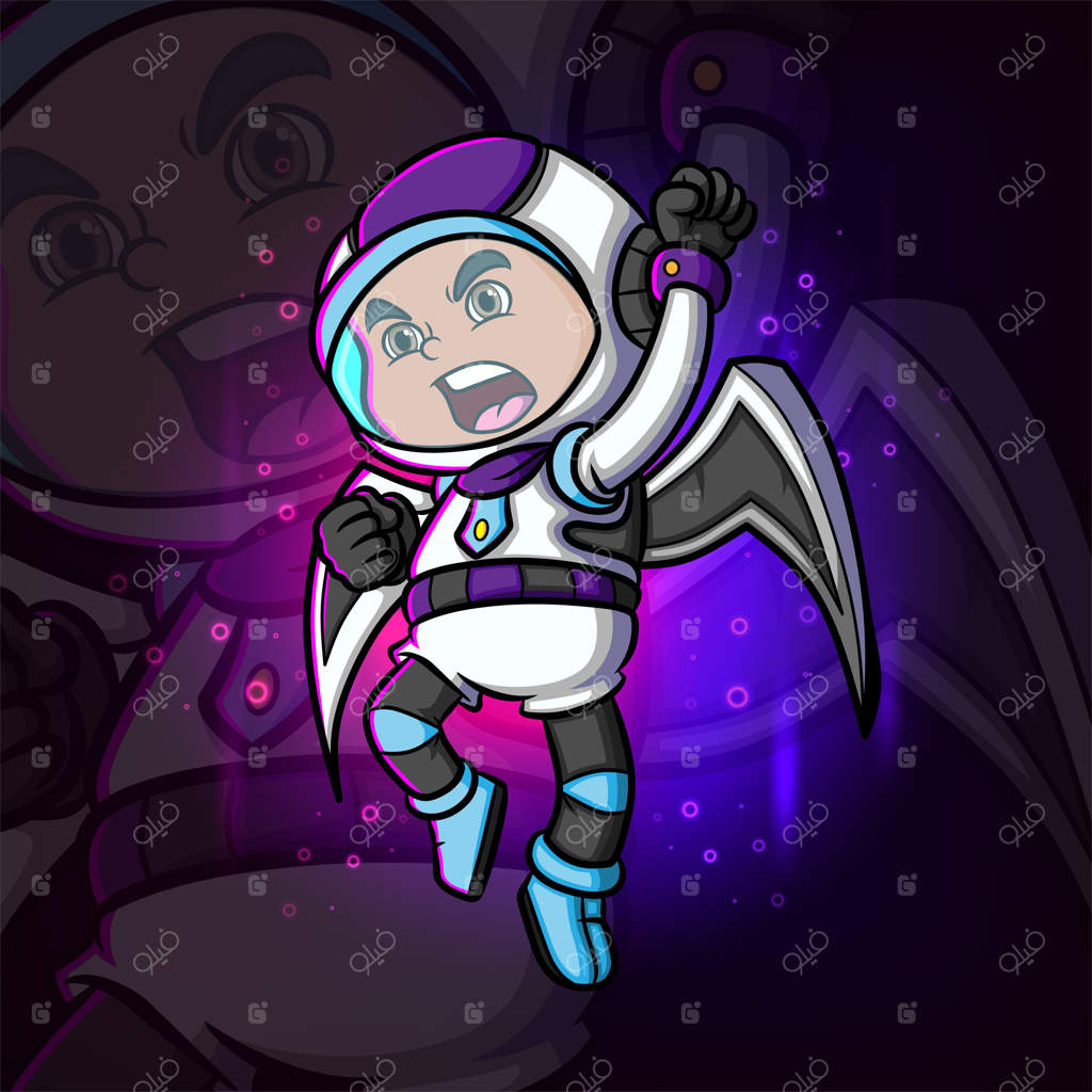 پسر سایبورگ: طراحی لوگوی برنده برای نماد ورزش‌های الکترونیکی