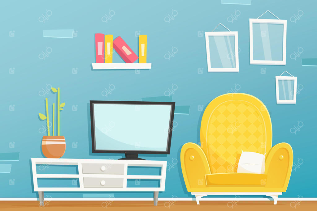 دکوراسیون داخلی خانه - پس‌زمینه‌ای عالی برای ویدئو کنفرانس