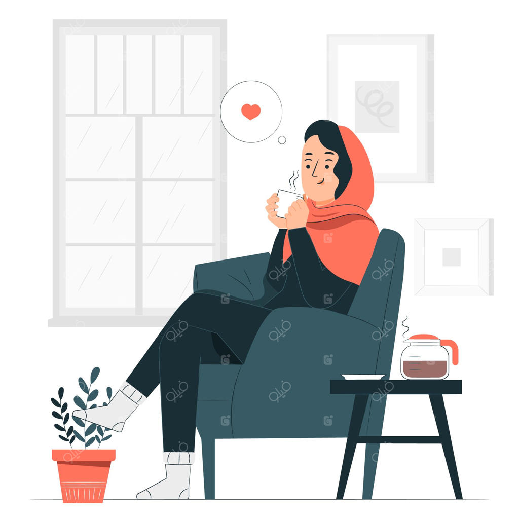 طرح مفهومی نوشیدنی گرم