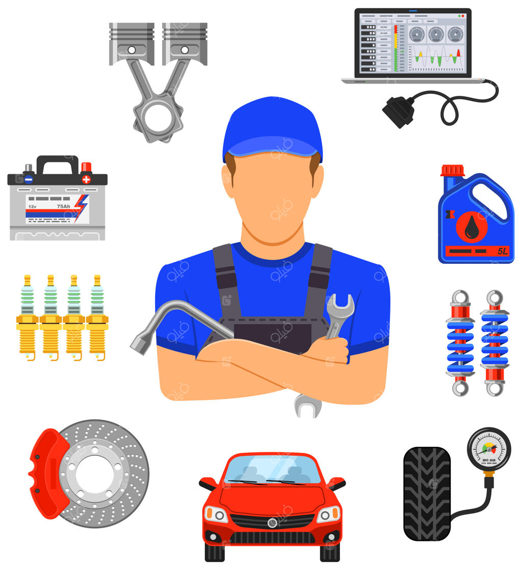 اینفوگرافیک سرویس خودرو