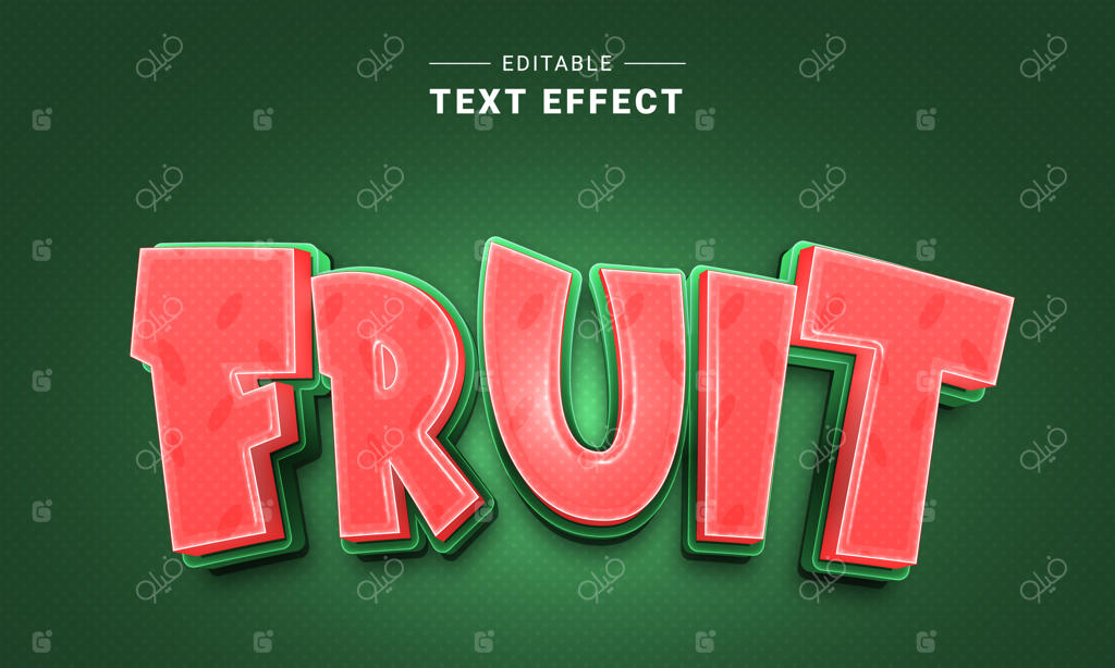 افکت متن قابل ویرایش در ایلاستریتور