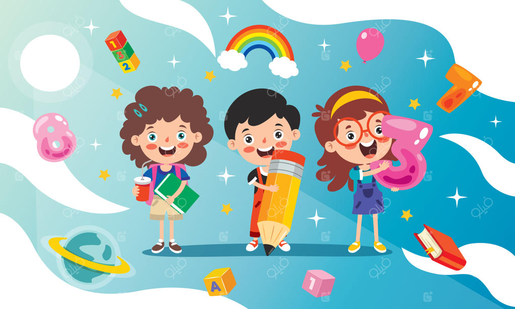 مفهوم آموزش و دانش‌آموز بامزه