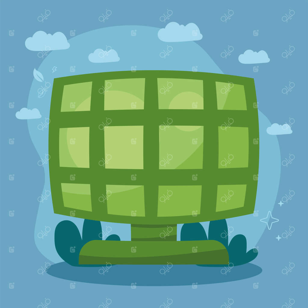 پنل خورشیدی سبز