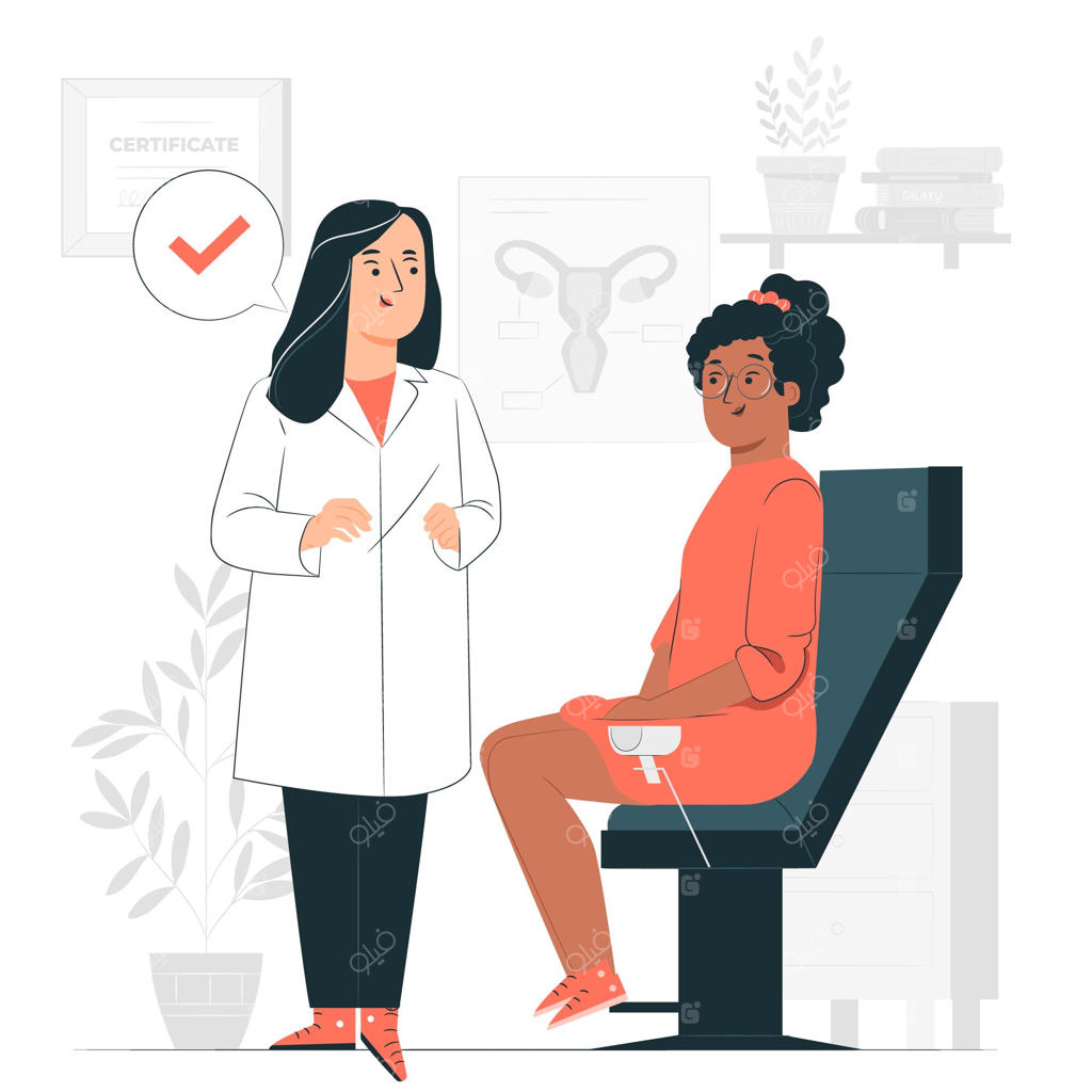 تصویر مفهومی مشاوره زنان و زایمان