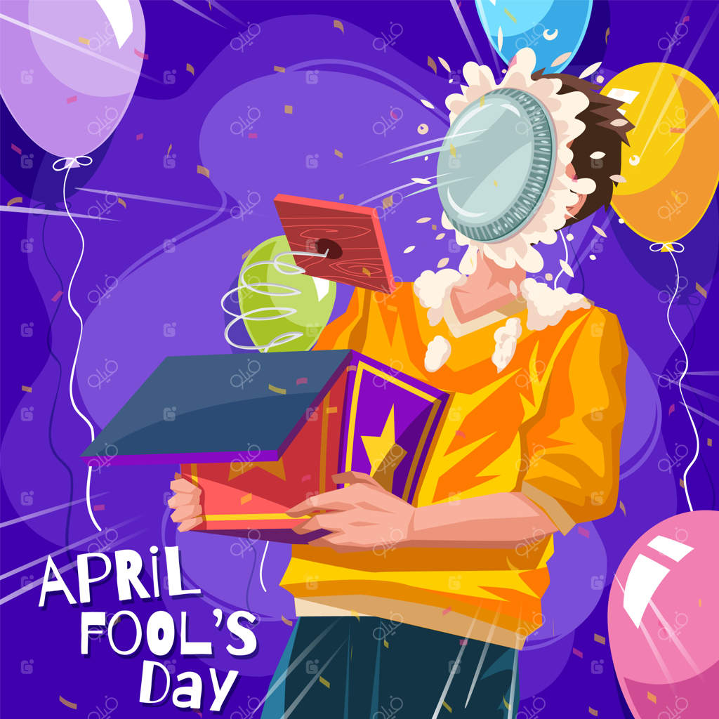 ایده روز دروغ آوریل با شوخی «صورت با پای»