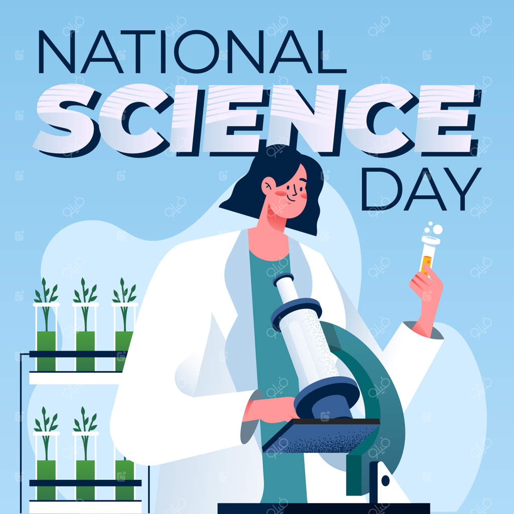 تصویرسازی ساده برای روز ملی علوم