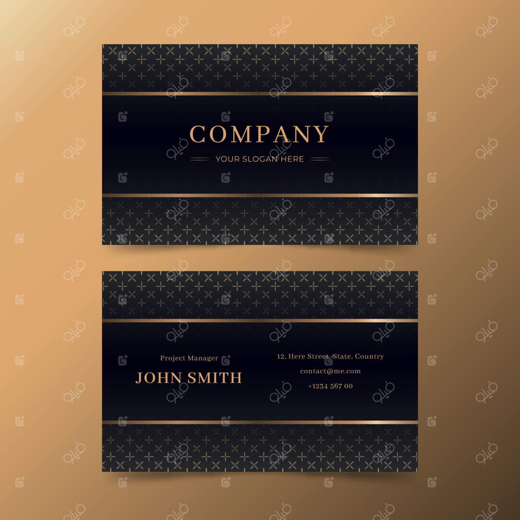 قالب شیک کارت ویزیت