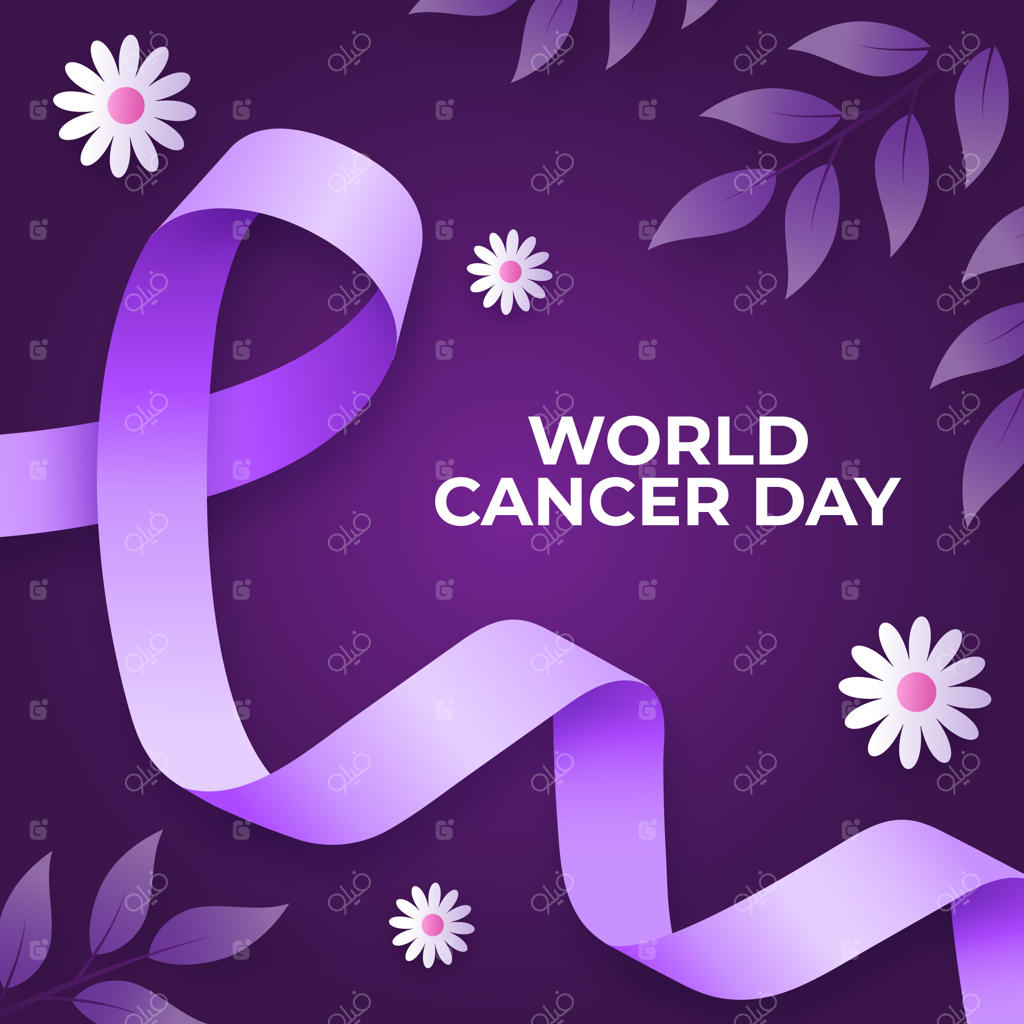 تصویرسازی روز جهانی مبارزه با سرطان به شکلی واقعی‌گرایانه