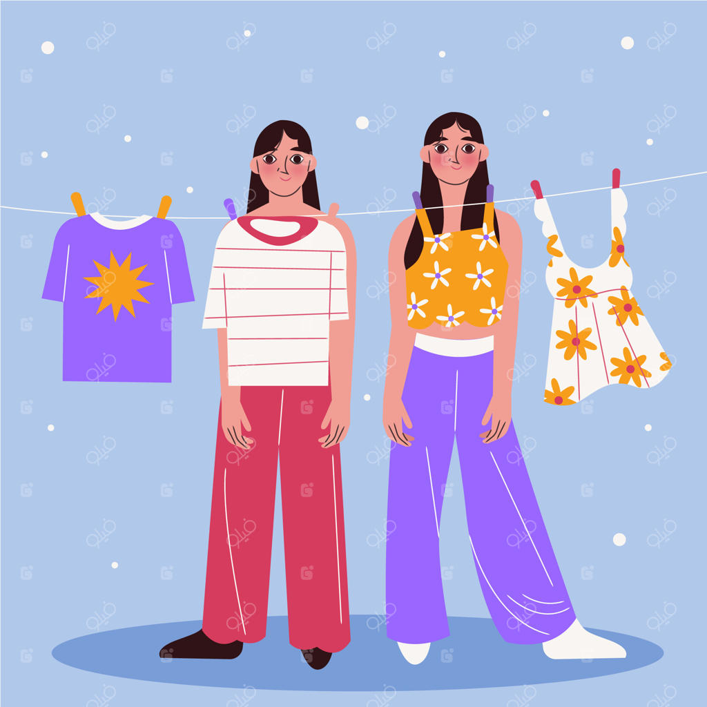 طرح دستی فروشگاه اجناس دست‌دوم