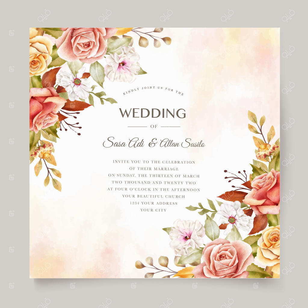 طرح زیبا از حاشیه و قاب گلدار