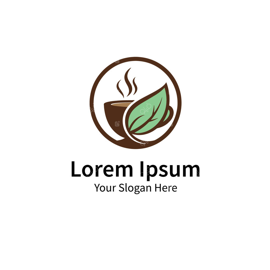 لوگوی مینیمالیستی برای کافی‌شاپ ارگانیک