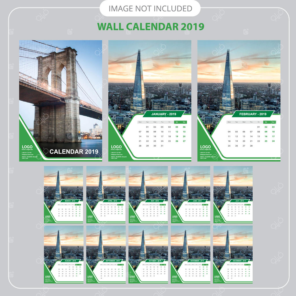 پترن برنامه‌ریزی تقویم دیواری ۲۰۱۹