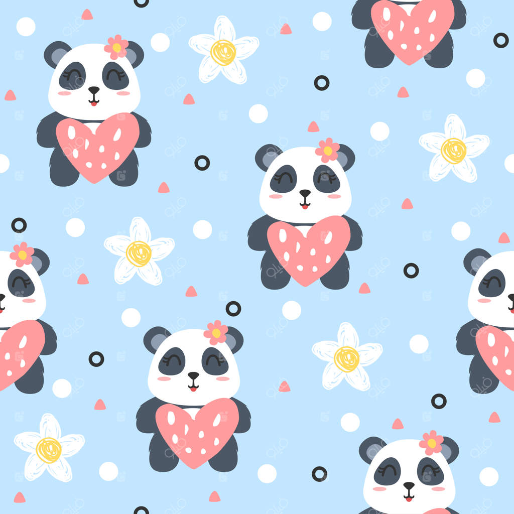 پس‌زمینه‌های کارتونی با طرح‌های دوست‌داشتنی پاندا