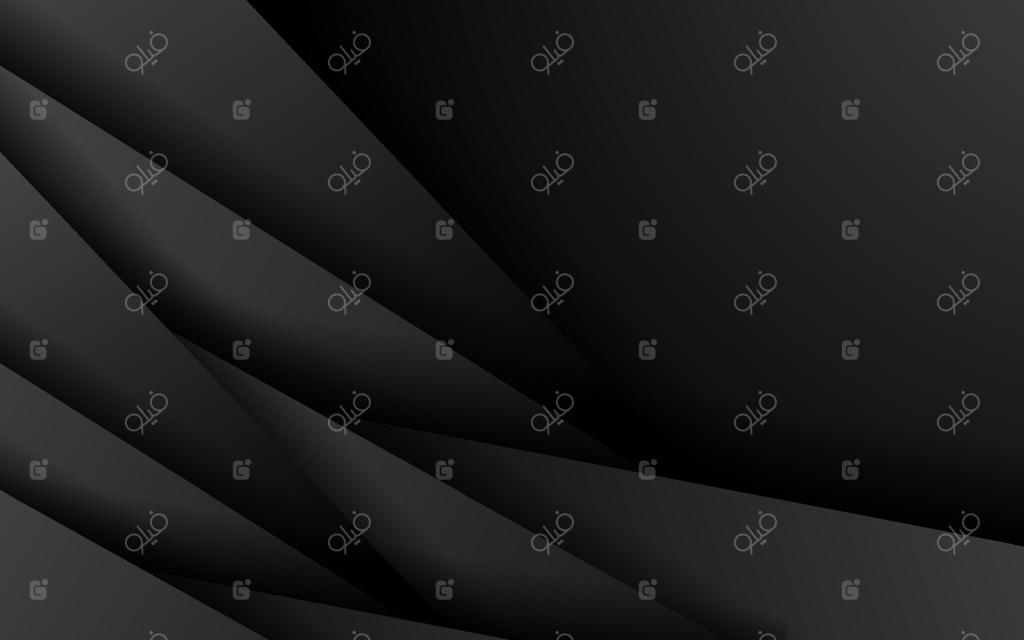 وکتور پس‌زمینه لایه‌های تیره و مشکی همپوشان