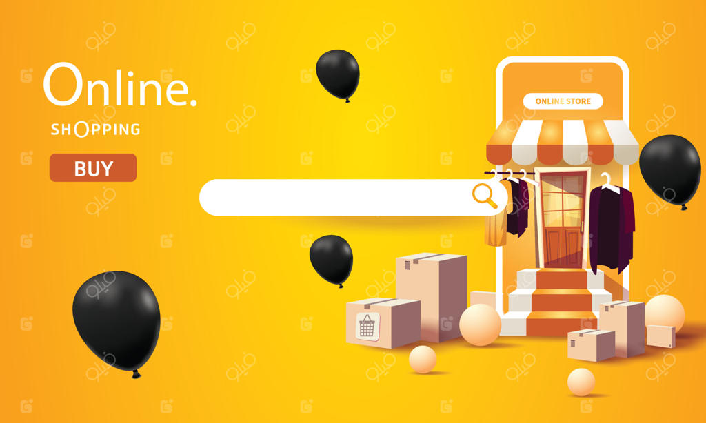 خرید آنلاین با موبایل: تجارت خرید و فروش دیجیتال، تبلیغات و پرداخت الکترونیکی