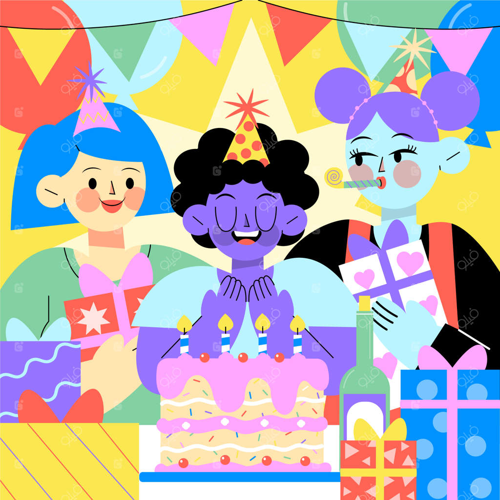 تصویرسازی تخت تولد