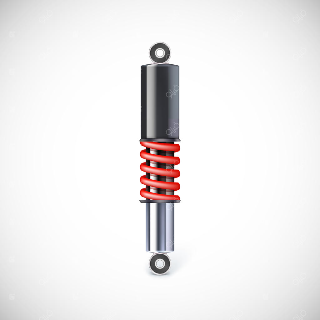 کمک‌فنر و فنر خودرو.