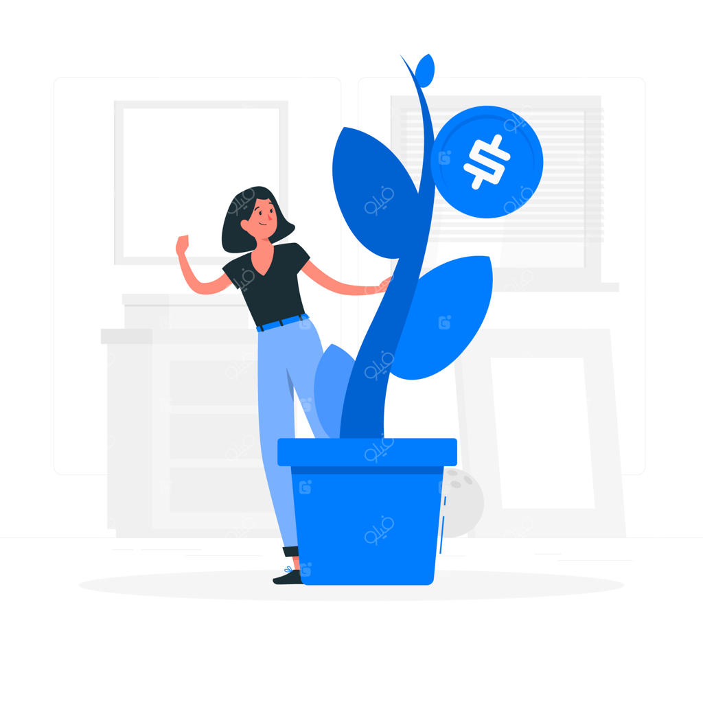 تصویرسازی مفهوم رشد