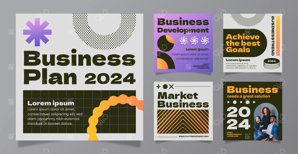 مجموعه پست‌های اینستاگرامی برای کسب‌وکار