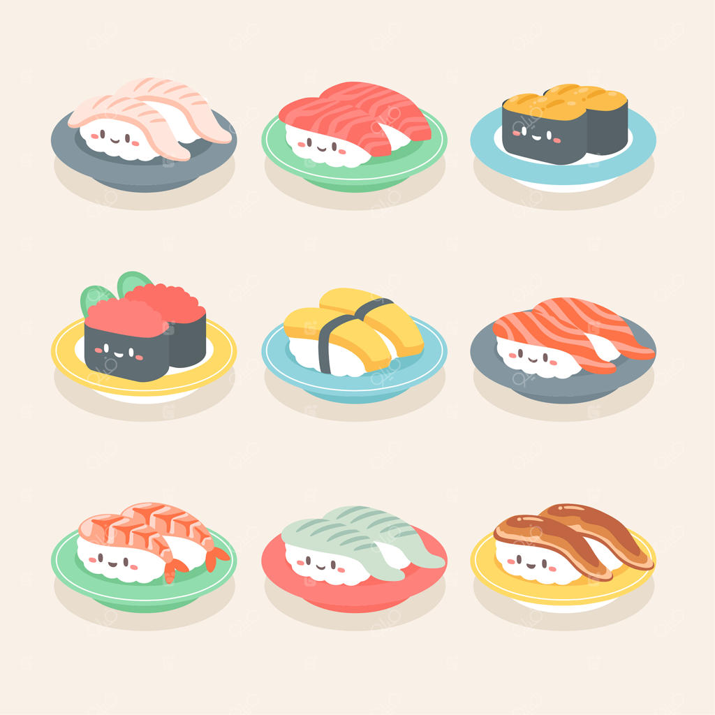 شخصیت های جذاب و بامزه غذا