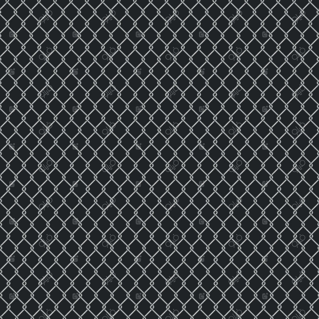 پس‌زمینه بدون درز با طرح مشبک سیمی فلزی سه‌بعدی و واقعی. وکتور