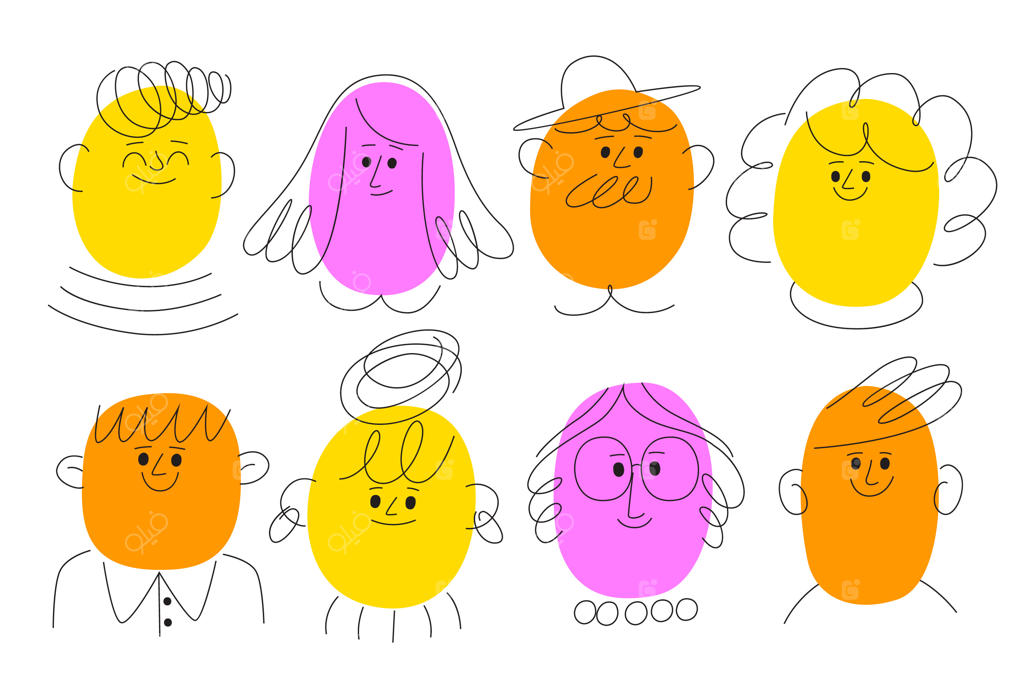 مجموعه‌ای از آواتارهای دست‌ساز برای شبکه‌های اجتماعی